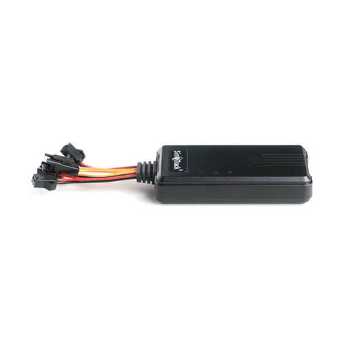 Black electronic device with wiring labeled 'Remote Cut Off' on a white background