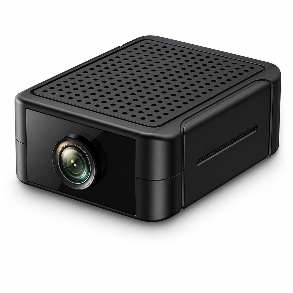 Mini Wi-Fi Security Camera – 4K, Night Vision, Baby Monitor