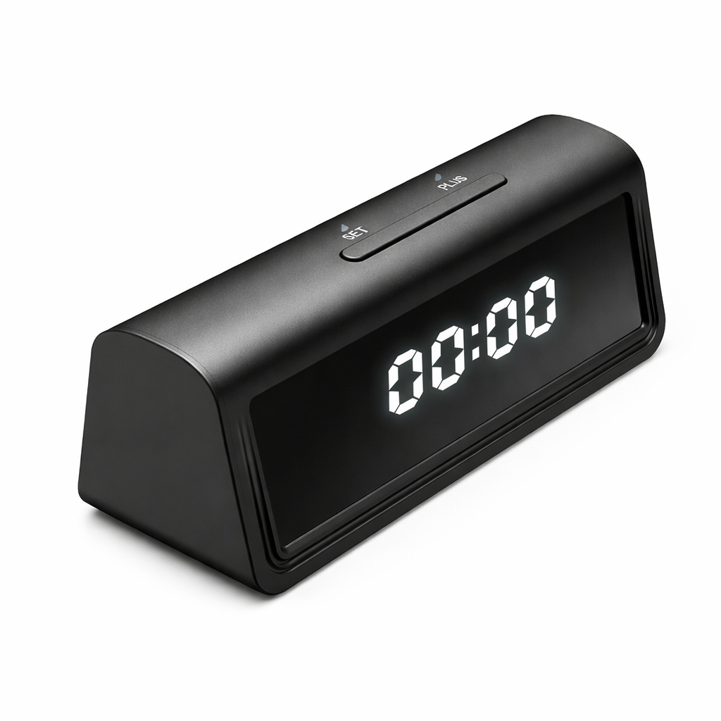 Wi-Fi Clock Security Camera – Motion-Detecting Mini Home Surveillance