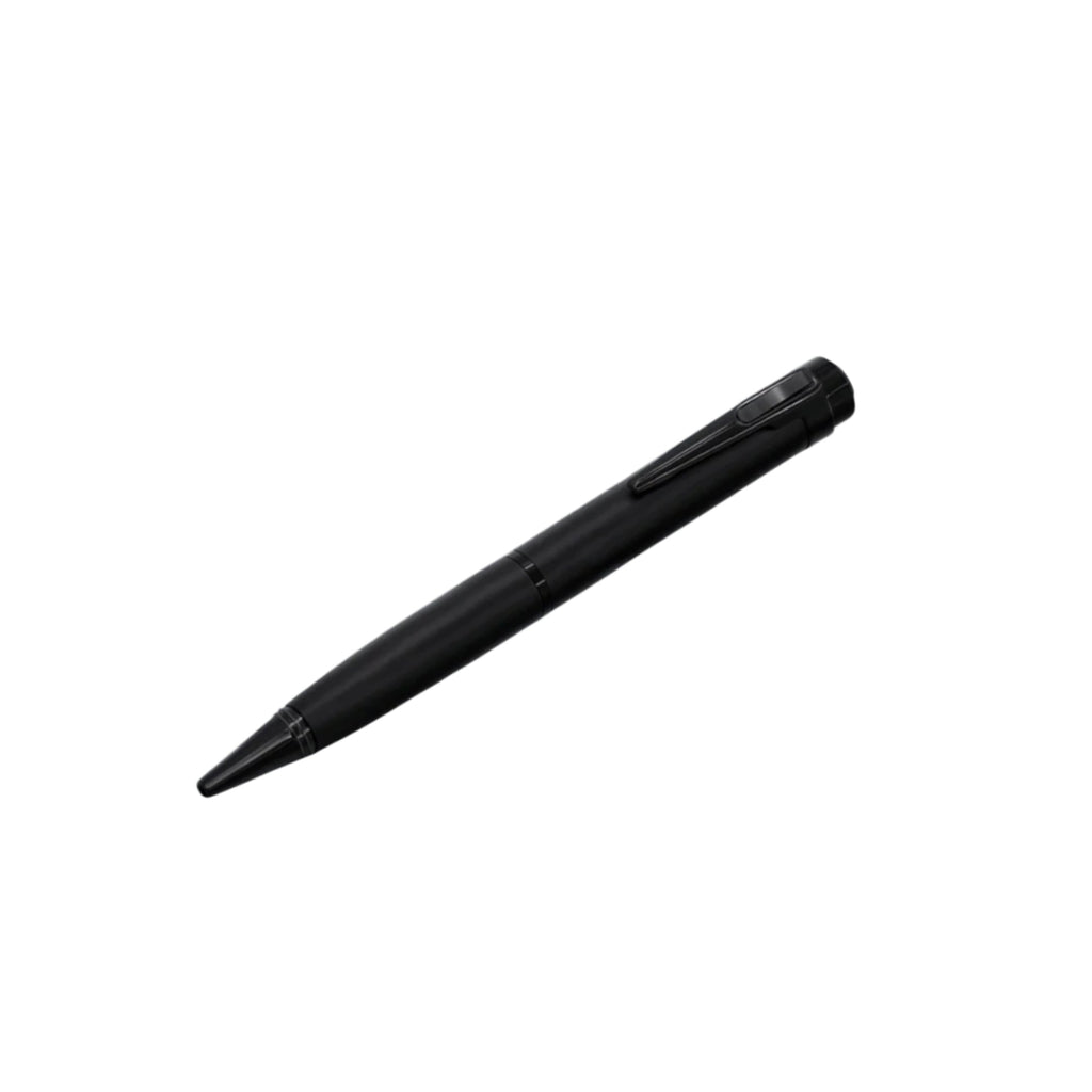 Black pen-shaped device with text 'Up To 11 Hour Recording' on a white background