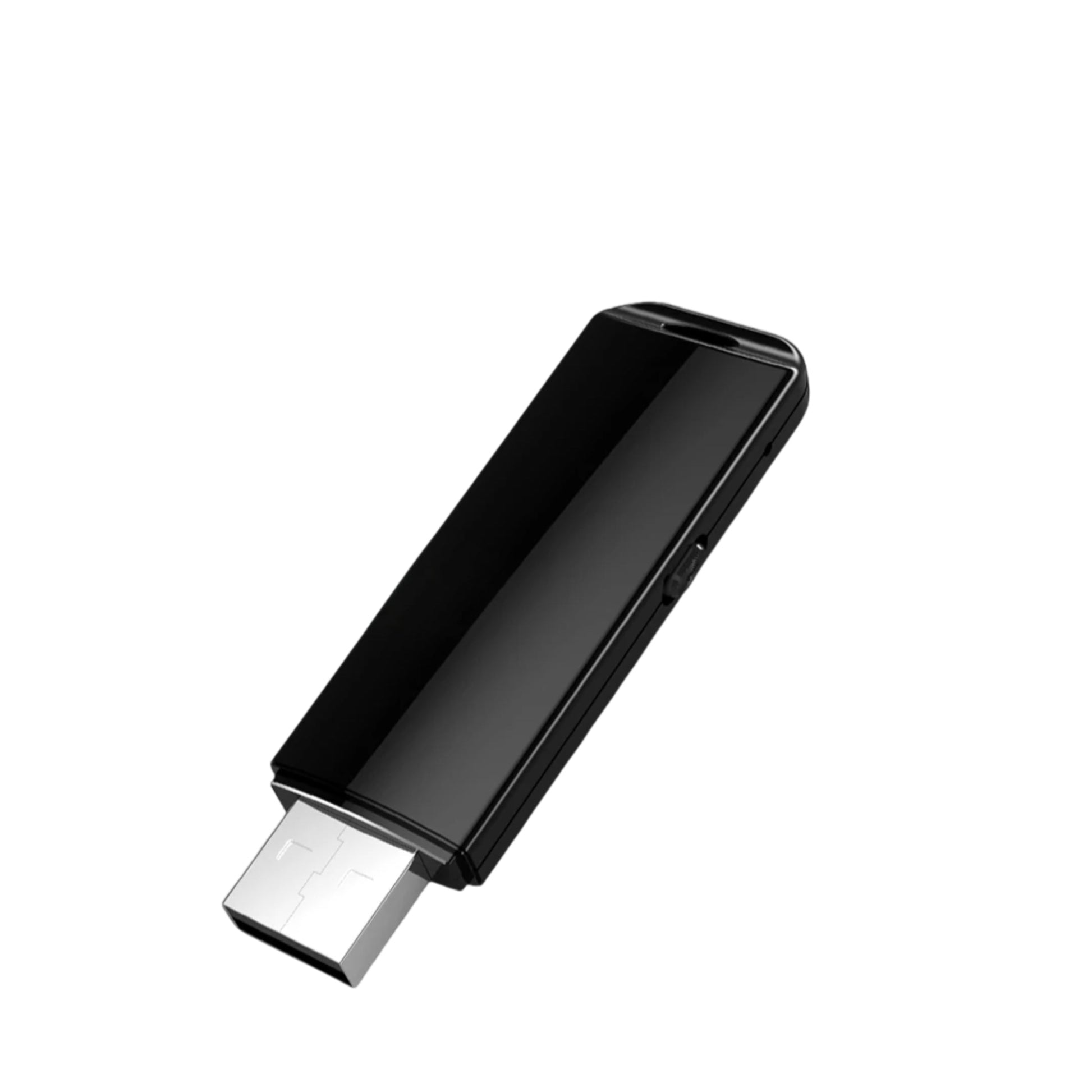 Black rechargeable battery on a white background with text