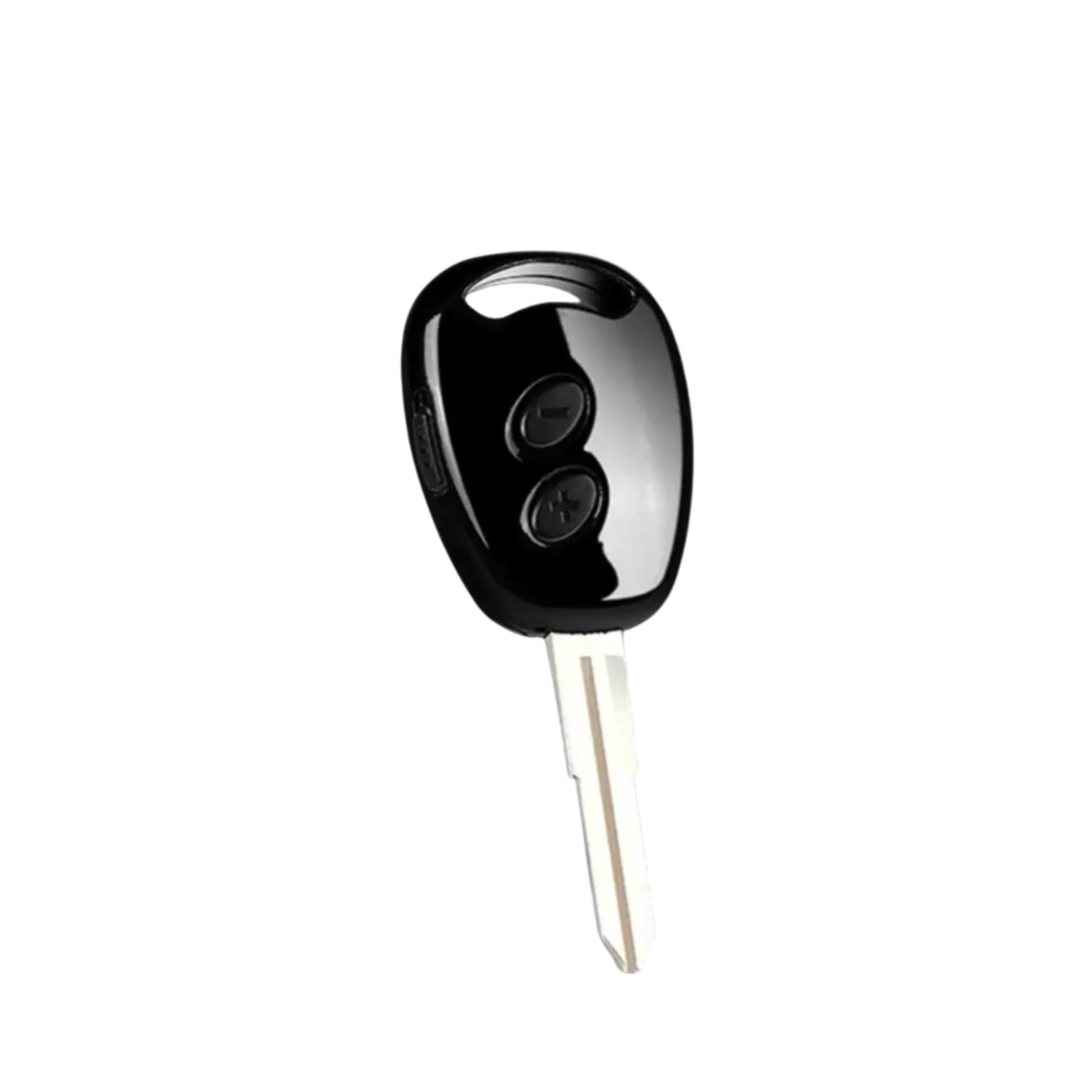 Black car key fob with 'Up To 58 Hours Battery' text on a white background