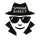 Spy gear direct logo with a person wearing a hat and sunglasses on a gray background