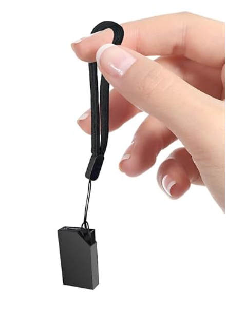 Mini Smart Keyring Voice Recorder – Ultra-Thin, Voice-Activated, Noise Reduction