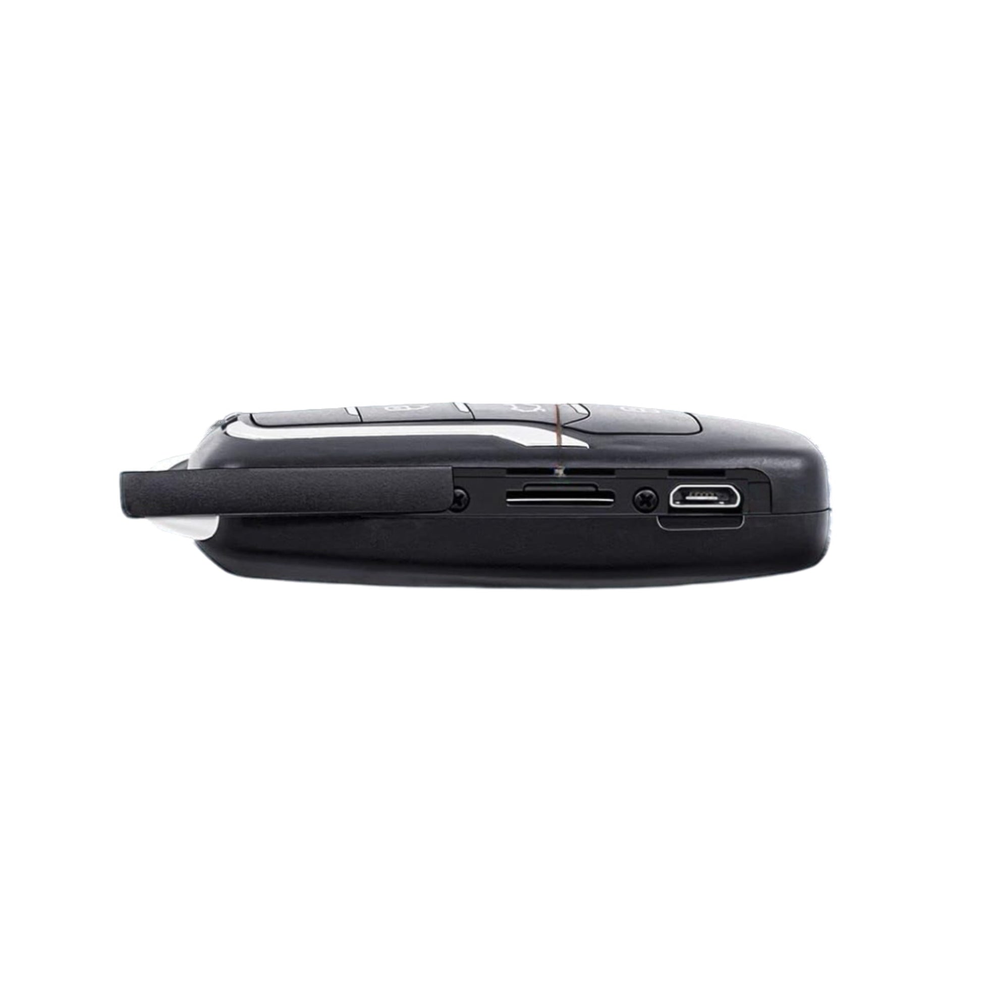 Black electronic device with charging port on a white background, labeled 'Up To 6 Hours Battery'.