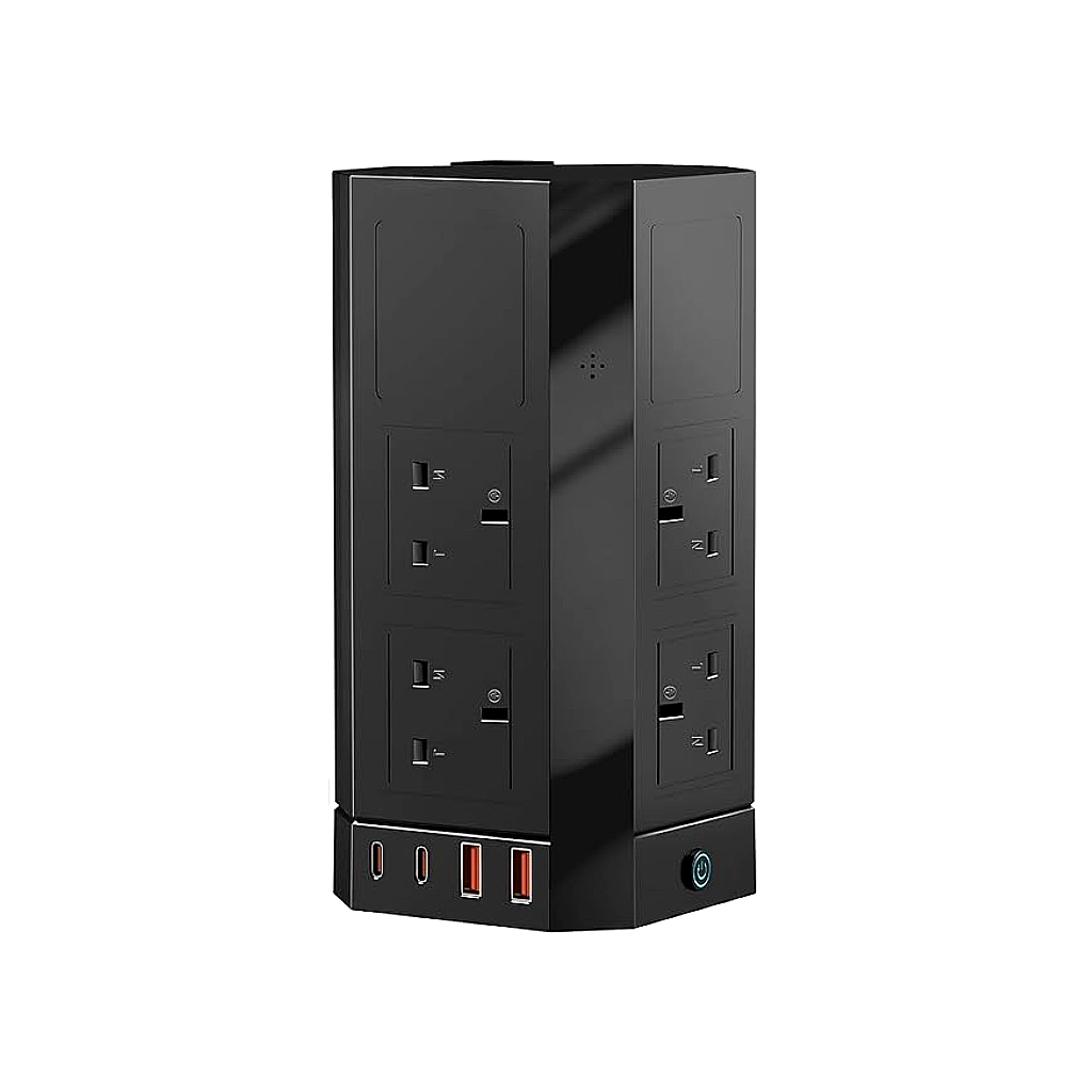 Power Strip Hidden Camera with Motion Detection & Alerts